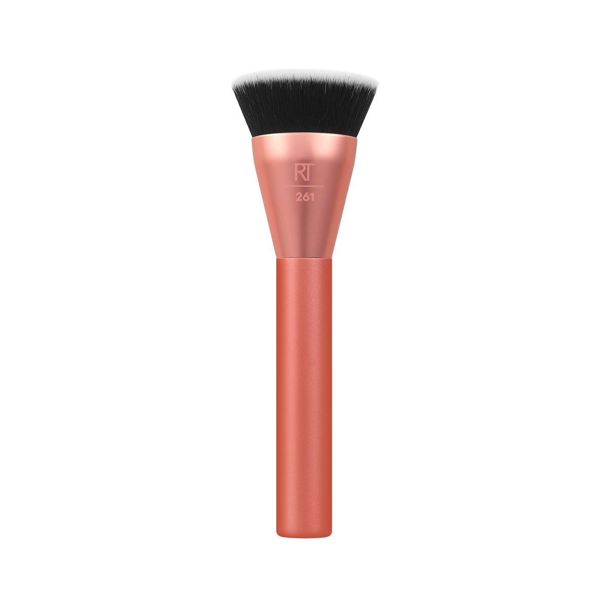  Real Techniques Sculpt & Shape Dual Ended Makeup Brush, 2-in-1 Sculpting  Brush, Contours Cheek, Nose, & Eyes, Flat Head Blends & Intensifies Contour  or Highlighter, Vegan & Cruelty Free, 1 Count 
