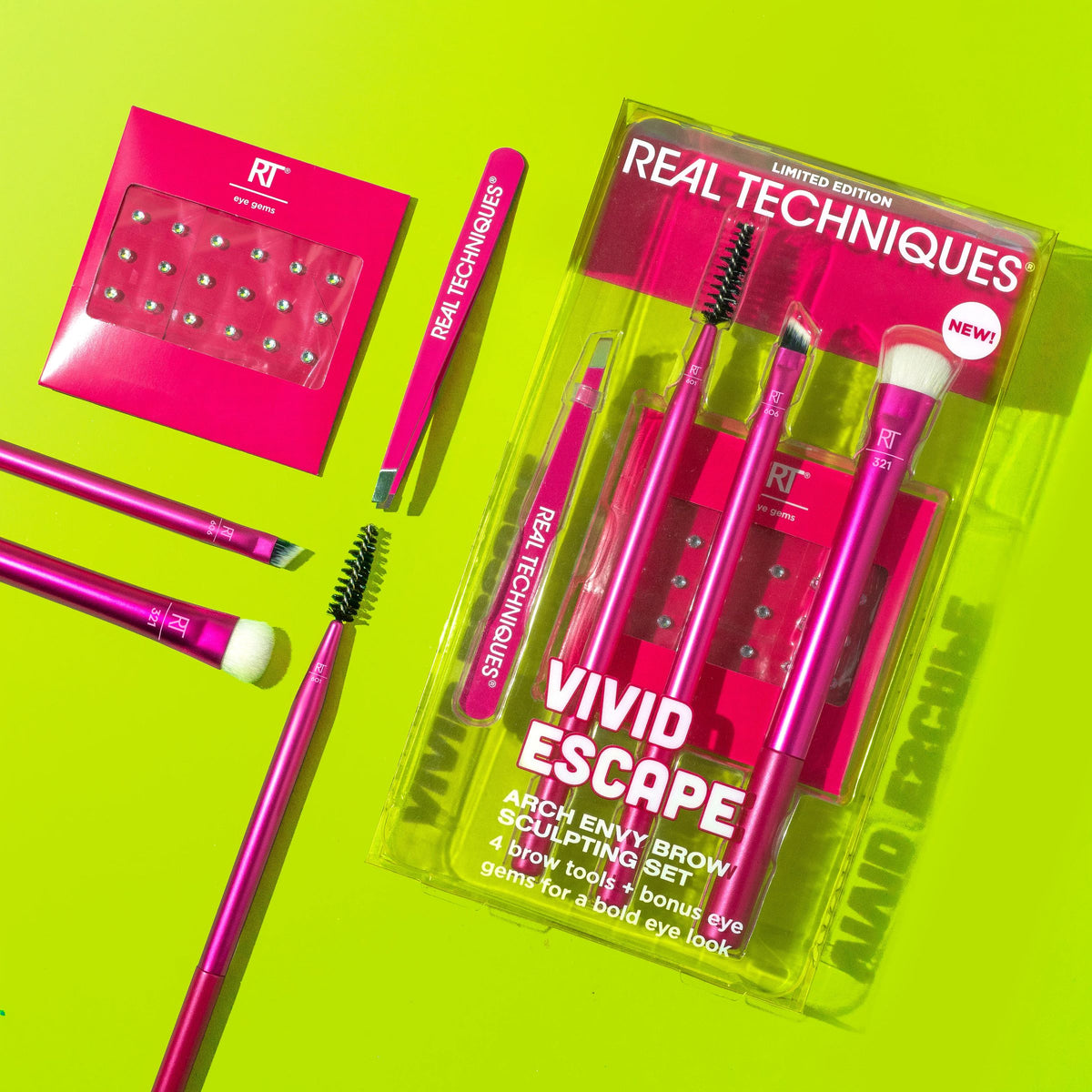 Vivid Escape Arch Envy Brow Sculpting Set | RealTechniques.com