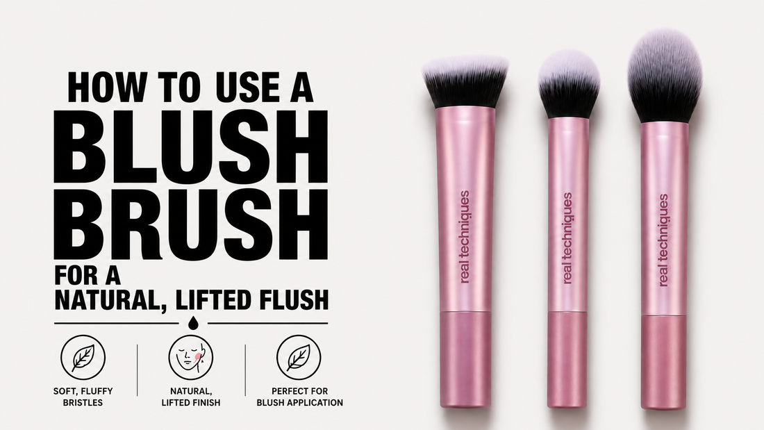 How to Use a Blush Brush for a Natural, Lifted Flush