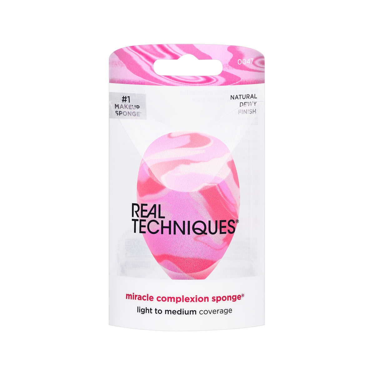 Real Techniques Pink Swirl Miracle Complexion Sponge, 1 Count ...