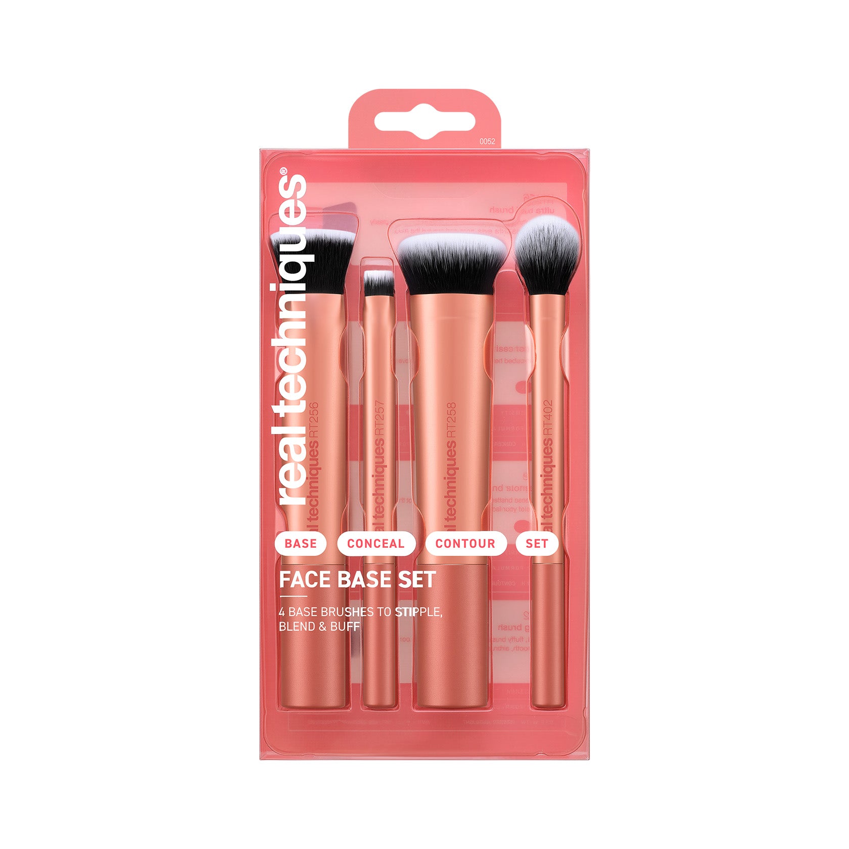 Real Techniques Face Base Makeup Brush Kit, For Concealer