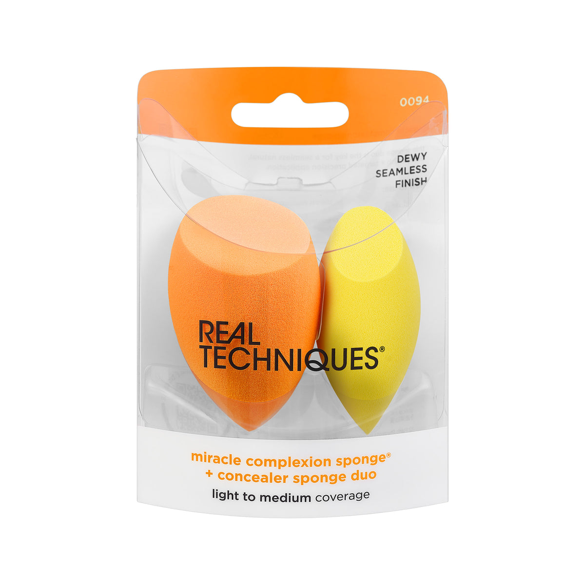 Real Techniques Miracle Complexion Sponge + Concealer Sponge Duo ...