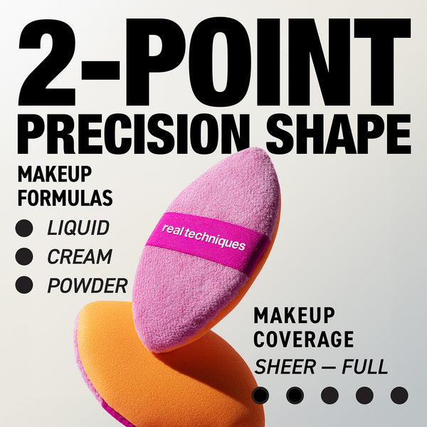 Miracle 2-In-1 Powder Puff + Travel Case