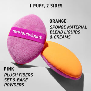 Miracle 2-In-1 Powder Puff + Travel Case
