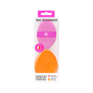 Miracle 2-In-1 Powder Puff + Travel Case
