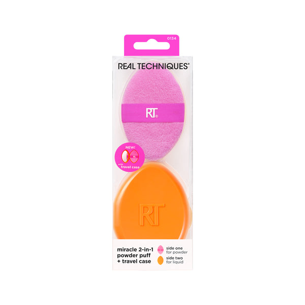 Miracle 2-In-1 Powder Puff + Travel Case