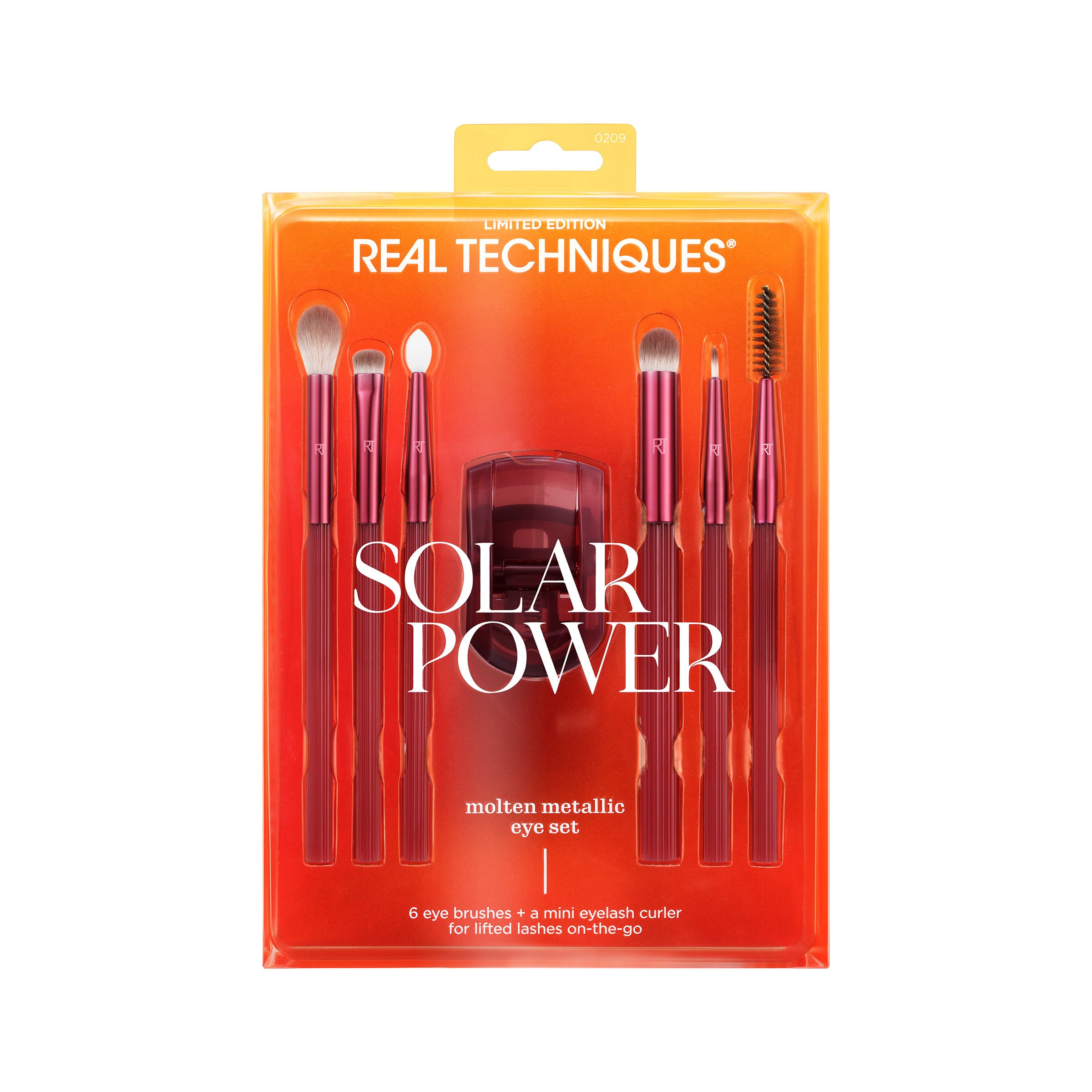 Real Techniques Solar Power Molten Metallic Eye Kit, 7 Piece Set