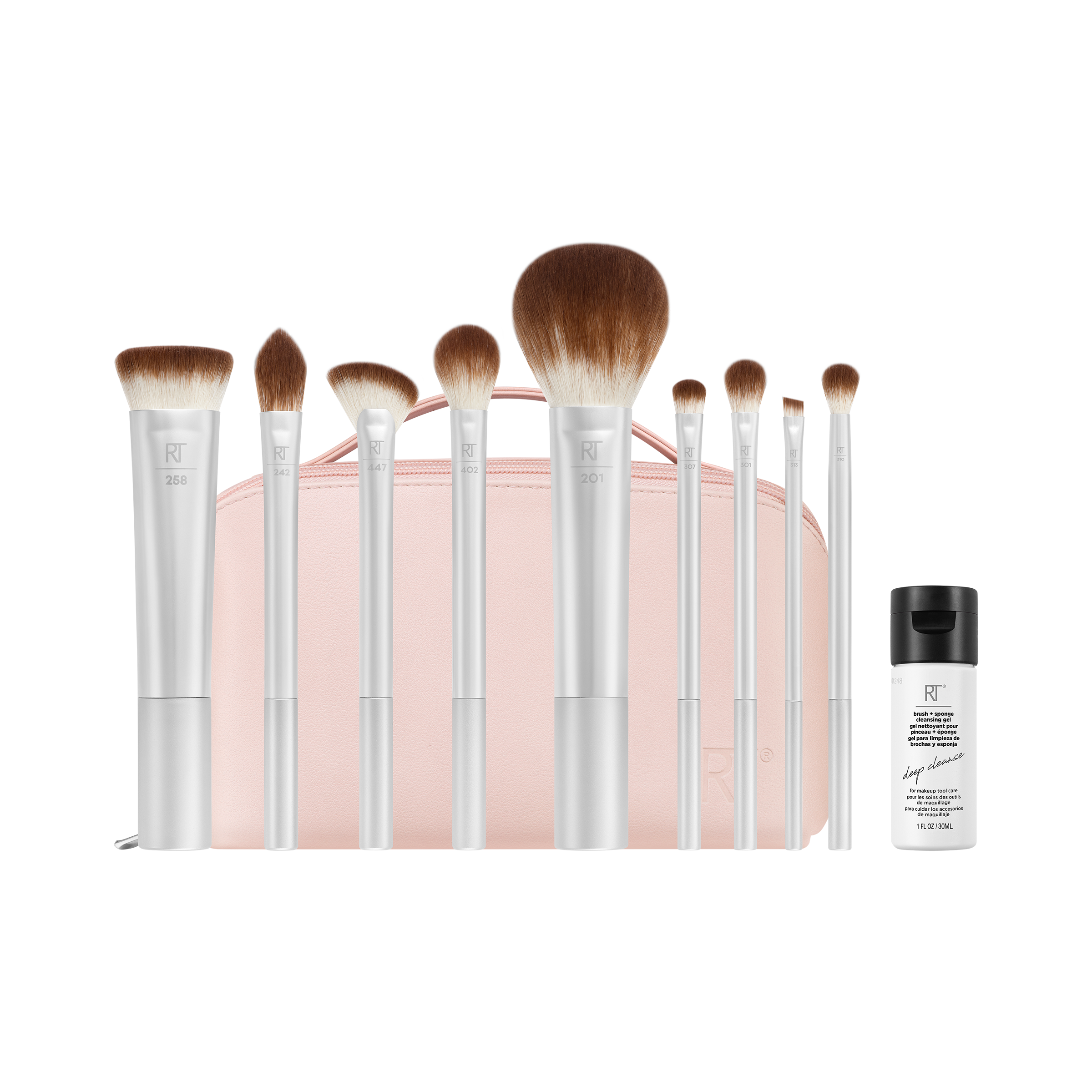 Real Techniques Stardust Till Dawn Brush + Cleanse Kit, 11 Real Techniques Stardust Till Dawn Brush + Cleanse Kit, 11