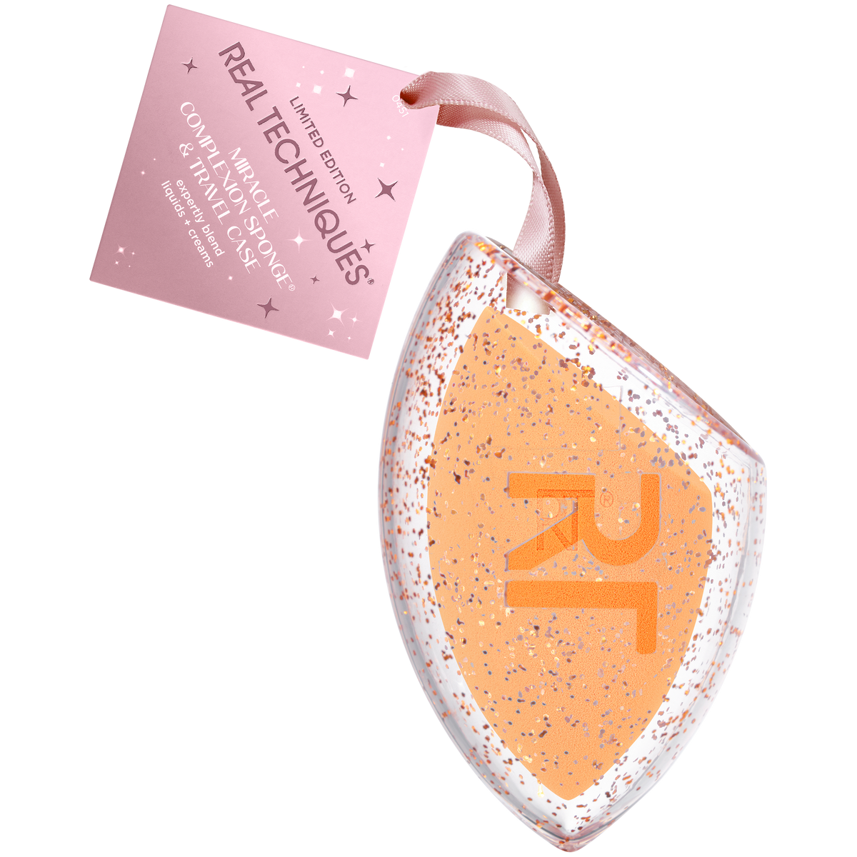 Real Techniques Miracle Complexion Sponge & Travel Case, 2 Piece ...