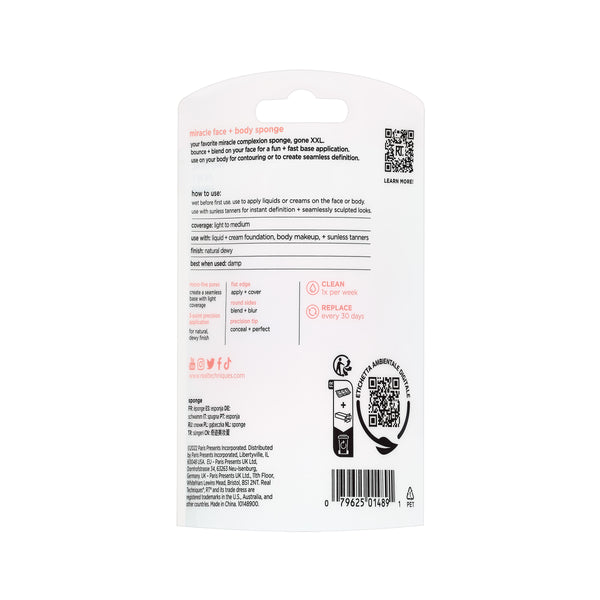 Miracle Face + Body Sponge