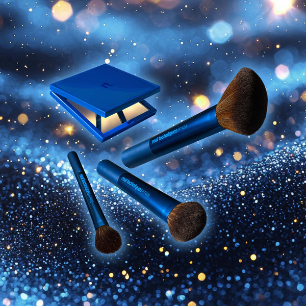 Blush & Glow Brush Trio & Mirror