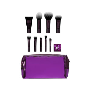 On-The-Go Slay Travel Brush Set & Bag
