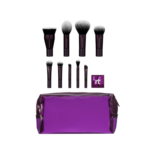 On-The-Go Slay Travel Brush Set & Bag