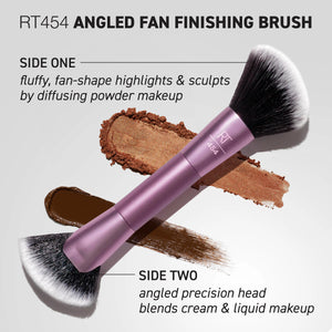 Angled Fan Finishing Brush