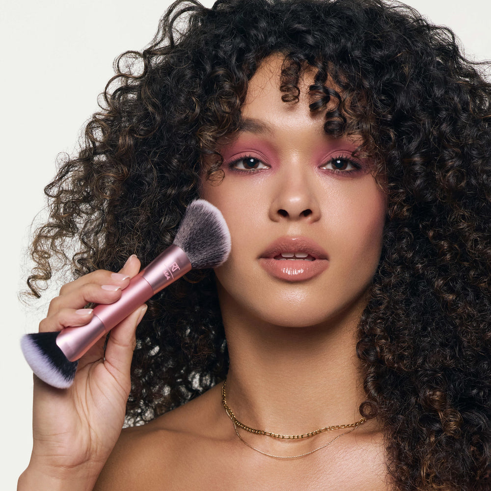 Angled Fan Finishing Brush