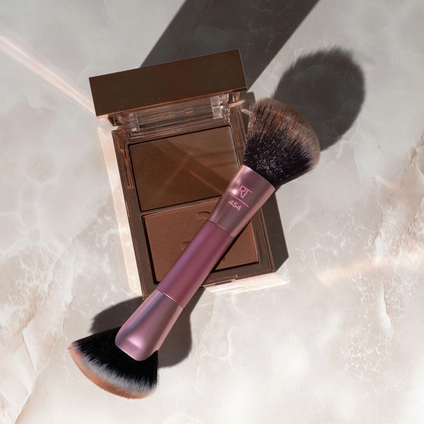 Angled Fan Finishing Brush
