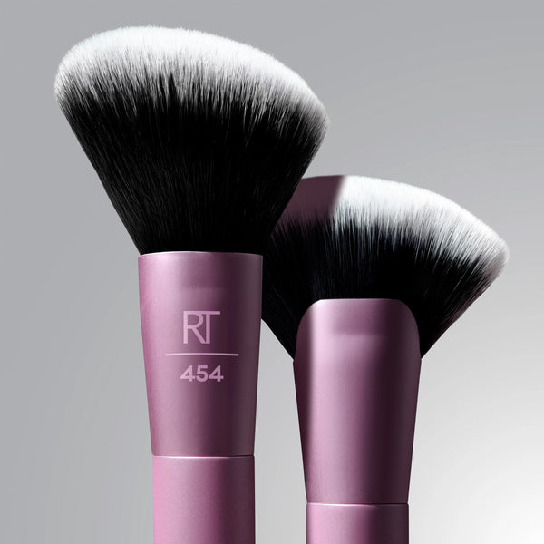 Angled Fan Finishing Brush