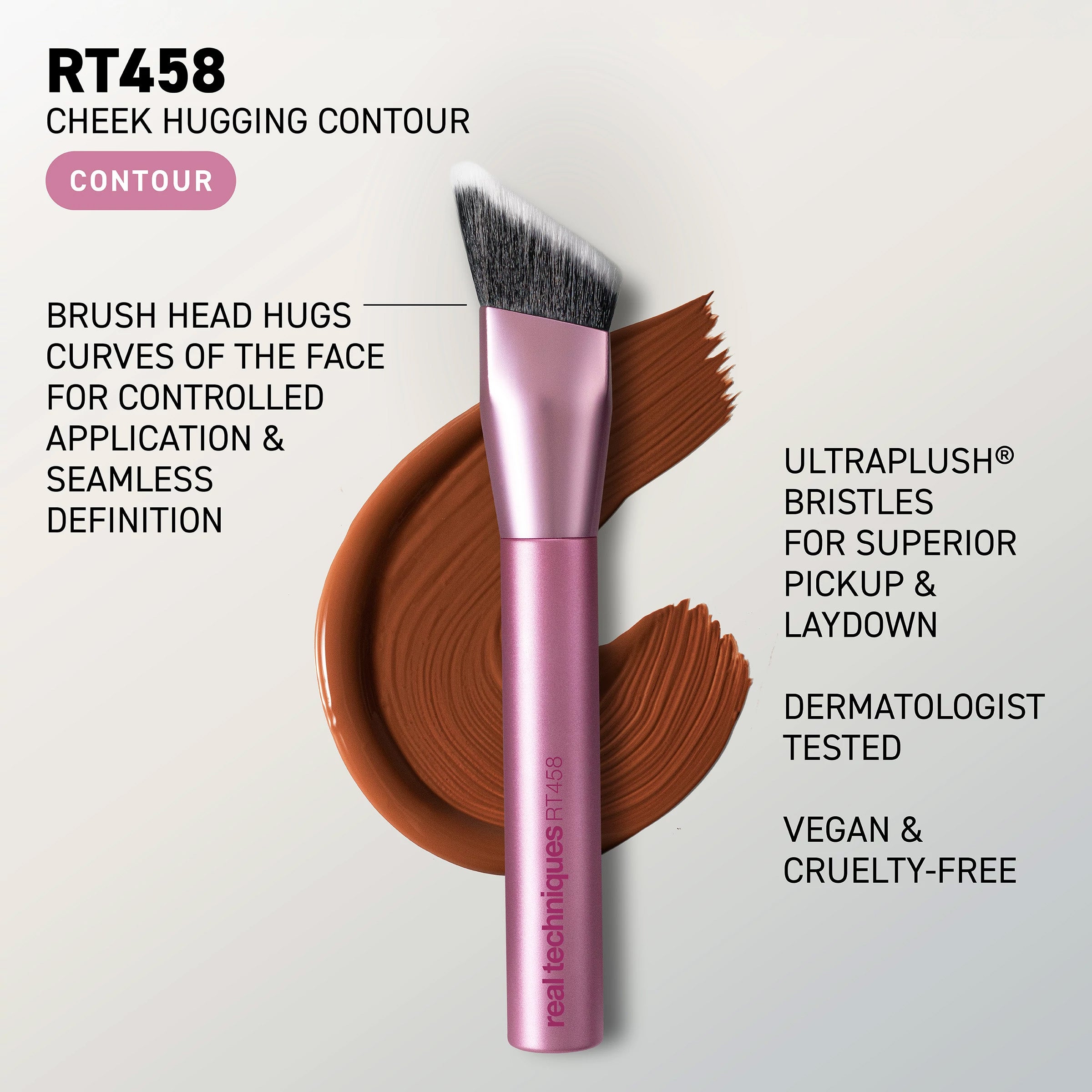 Cheek Hugging Contour Brush