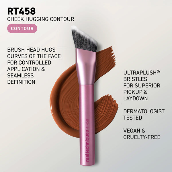 Cheek Hugging Contour Brush