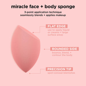 Miracle Face + Body Sponge
