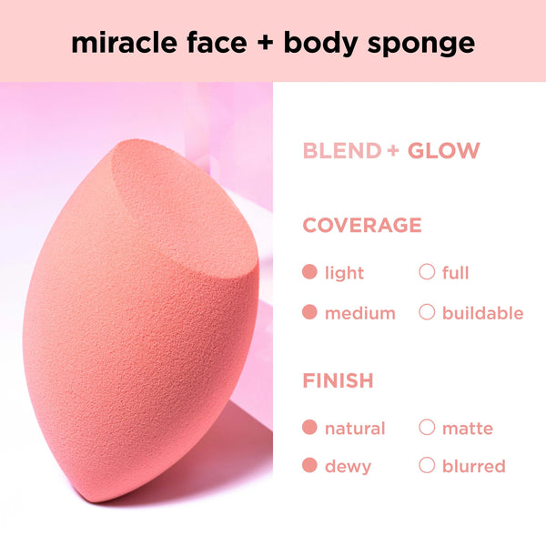 Miracle Face + Body Sponge