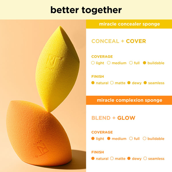 Miracle Complexion Sponge + Concealer Sponge Duo