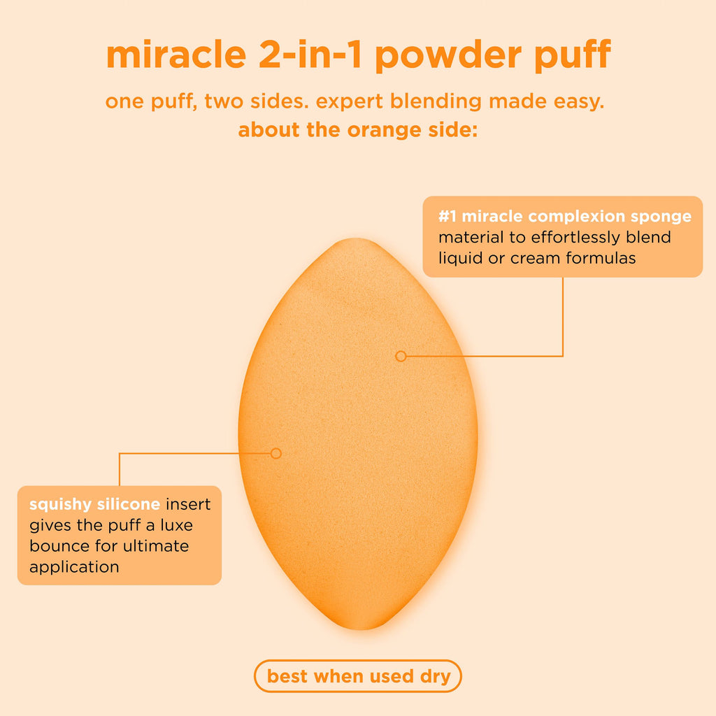 Miracle 2-In-1 Powder Puff Duo
