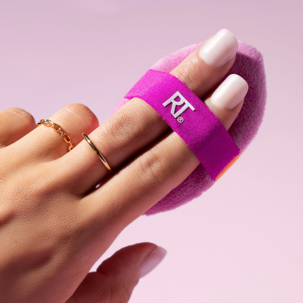 Real Techniques Miracle Complexion Sponge + Miracle 2-In-1 Powder Puff ...