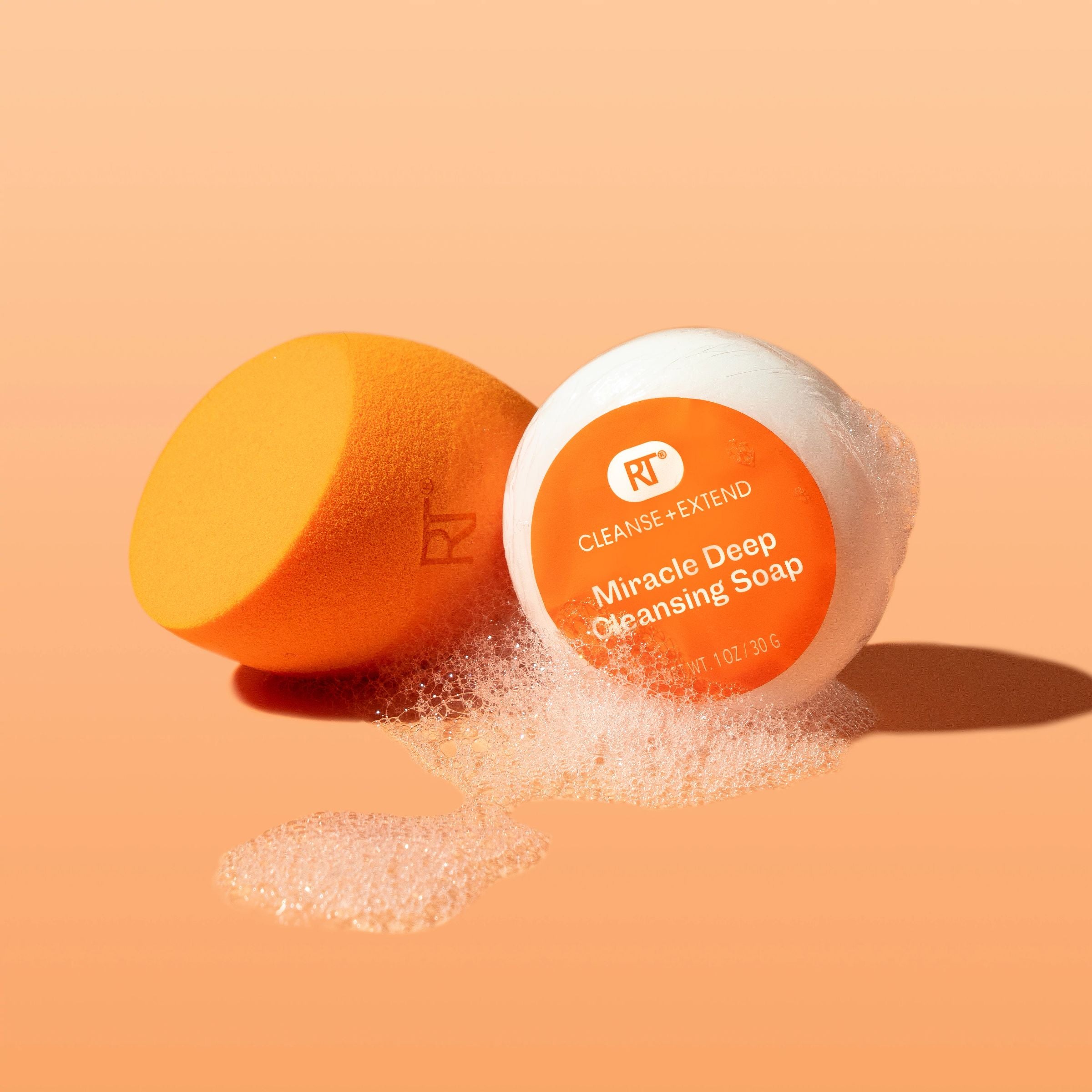 Real Techniques Miracle Blend + Cleanse Kit, 3 Piece Set