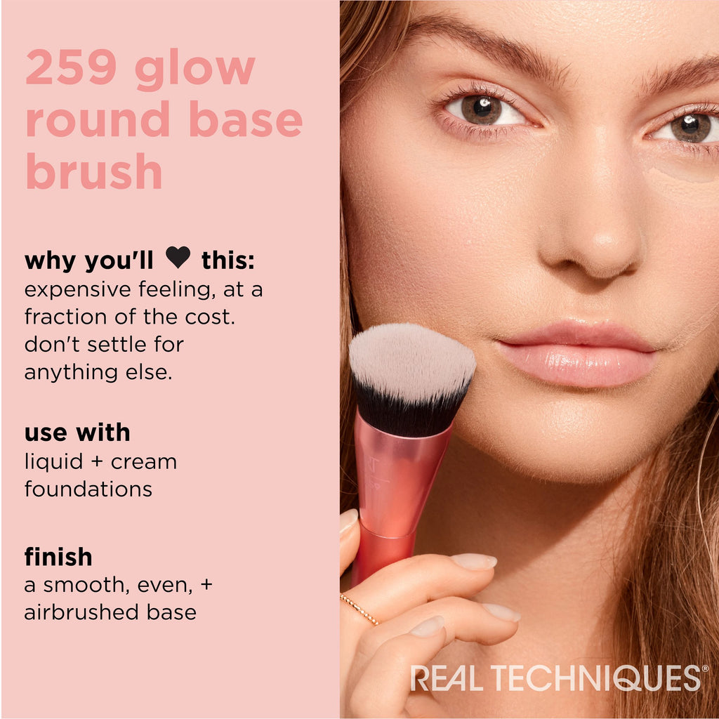Glow Round Base Makeup Brush