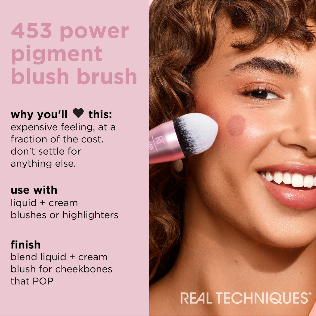 Power Pigment Blush Makeup Brush