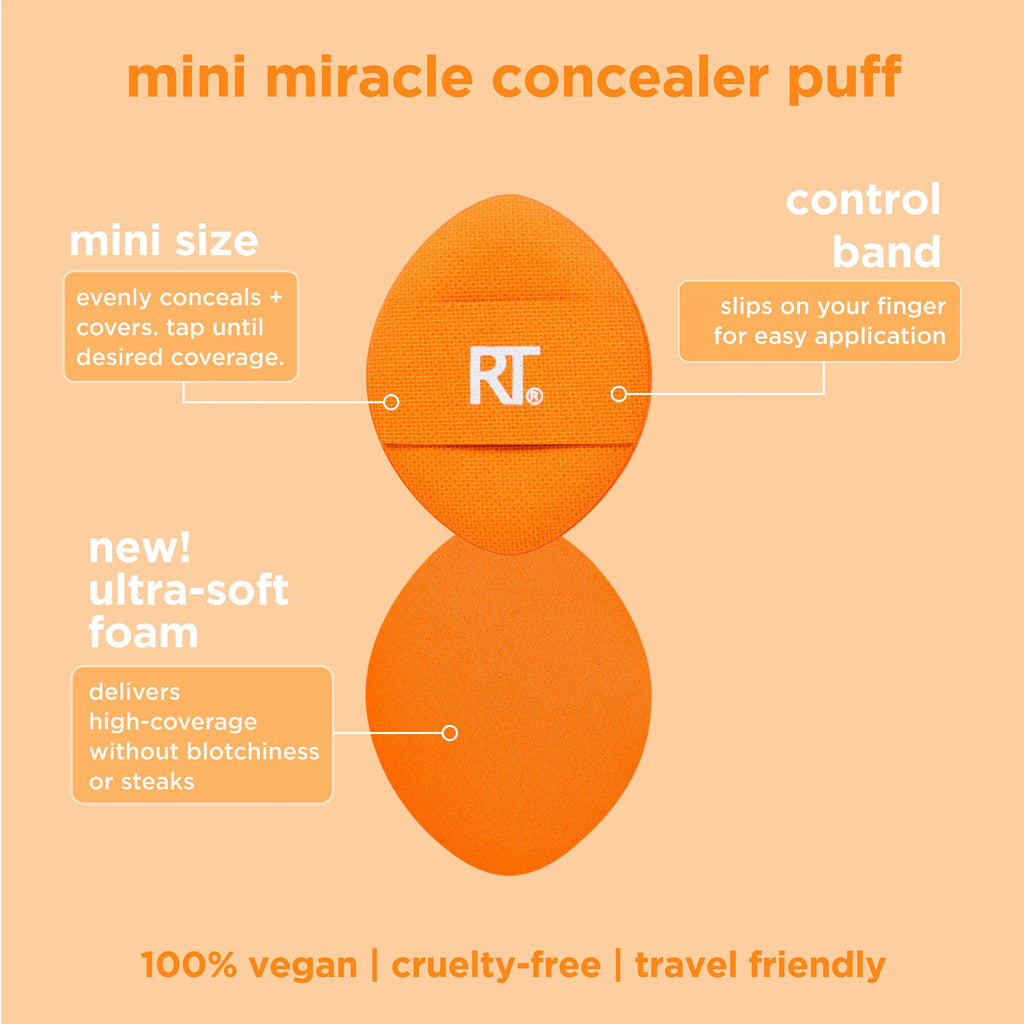 Mini Miracle Concealer Puff 6-Pack