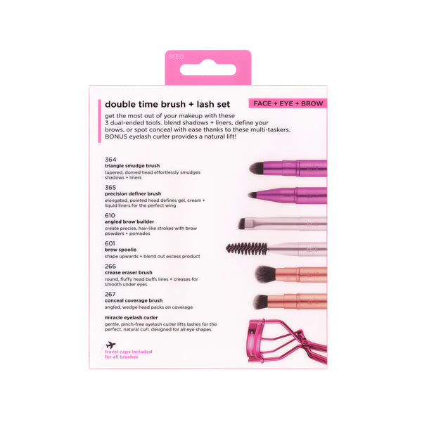 Double Time Brush + Lash Set