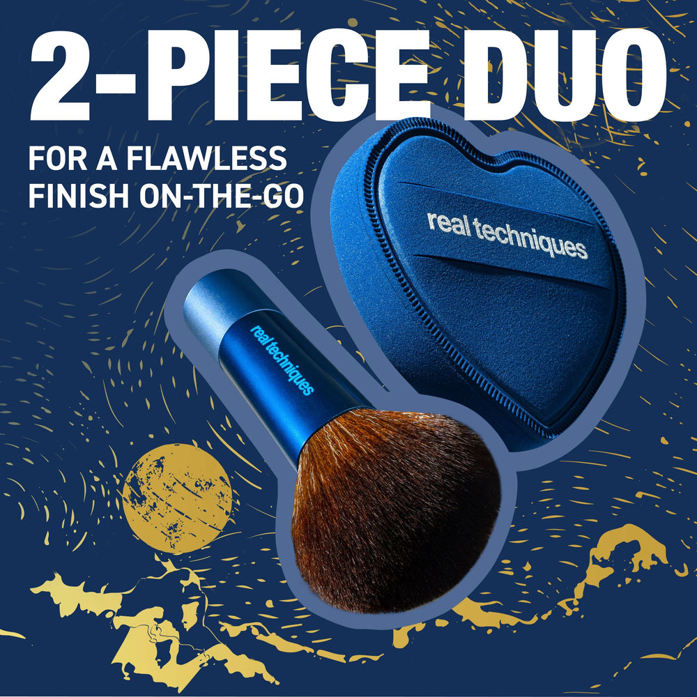 Finishing Act Brush & Puff Gift Duo