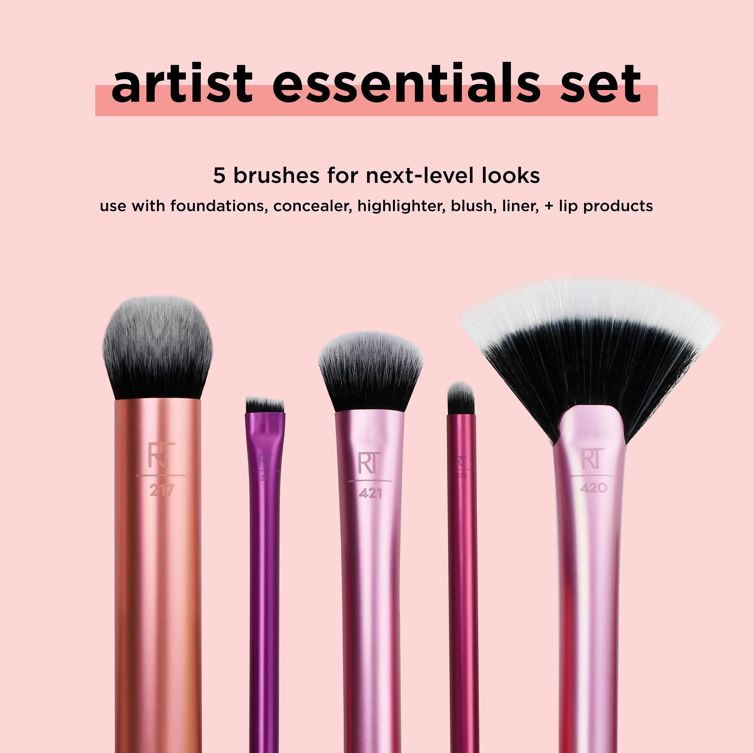 リアルテクニクス Artist Essentials Makeup Brush Set
