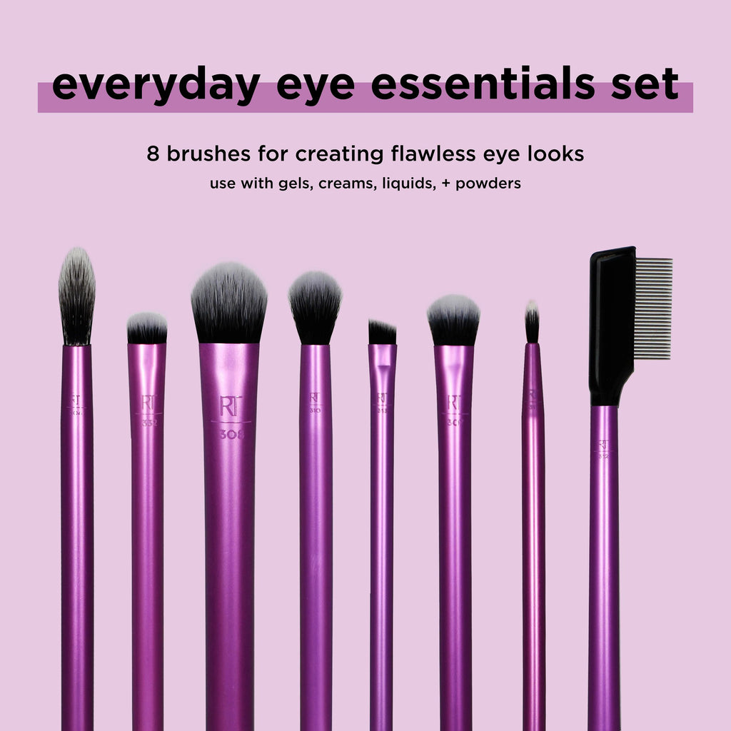 REAL TECHNIQUES EVERYDAY ESSENTIALS MAKEUP BRUSH SET, Review