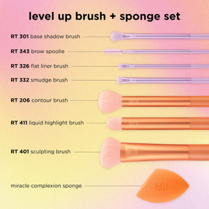Level Up Brush + Sponge Set