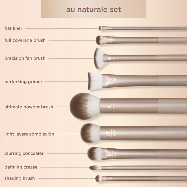 Au Naturale Makeup Brush Set