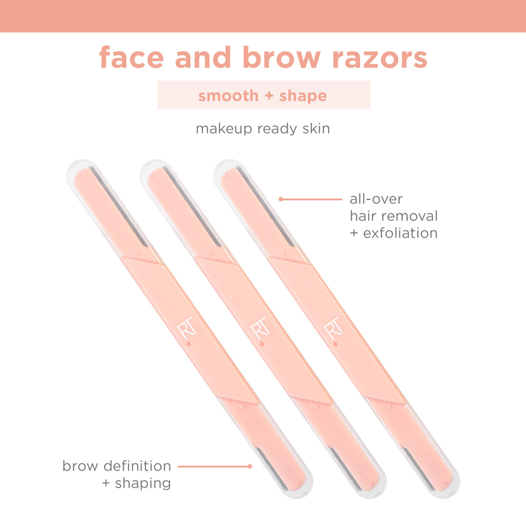 Face and Brow Razors | RealTechniques.com